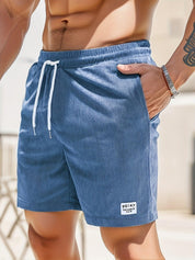  Short di uomini occasionali - vita elastica-3