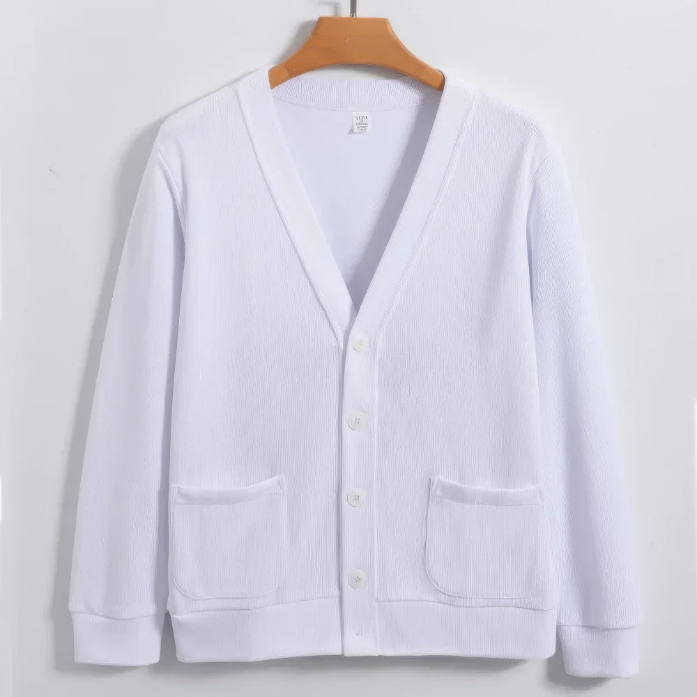 Raggio | Maglione da uomo in tinta unita comodo ed elegante