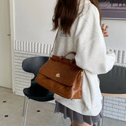 Miracolo | Borsa a tracolla a tracolla da donna in ecopelle vintage chic