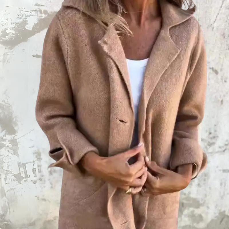 Caterina | Cappotto lungo da donna comodo ed elegante
