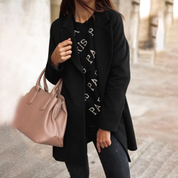 Concanzel | Cappotto elegante da donna | Lungo