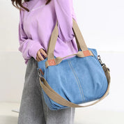 Amanda | Borsa tote in tela di ispirazione vintage, elegante e funzionale