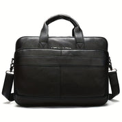 Aurelia | Borsa a tracolla per laptop in pelle di grande capacità