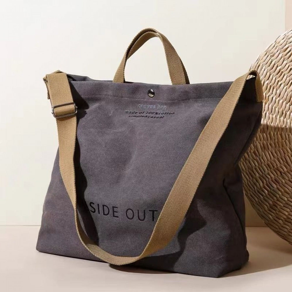 Elegante borsa a tracolla in tela retrò di Esther