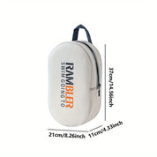 Borsa da nuoto bianca RAMBLER, dimensioni 37x21x11 cm, con manico nero. Ideale per attrezzatura piscina, design compatto e resistente.