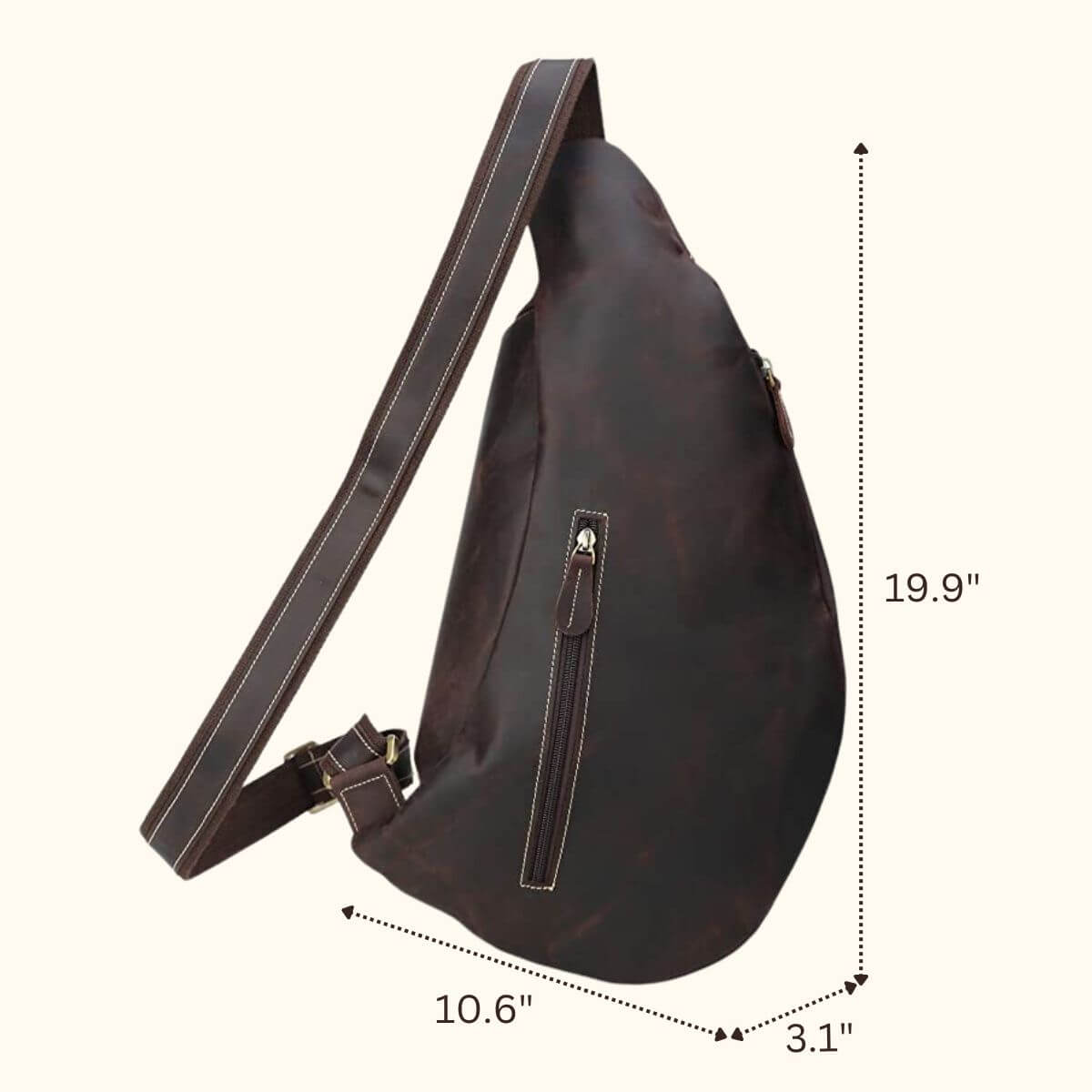Dayana | Borsa a tracolla in pelle Frontier