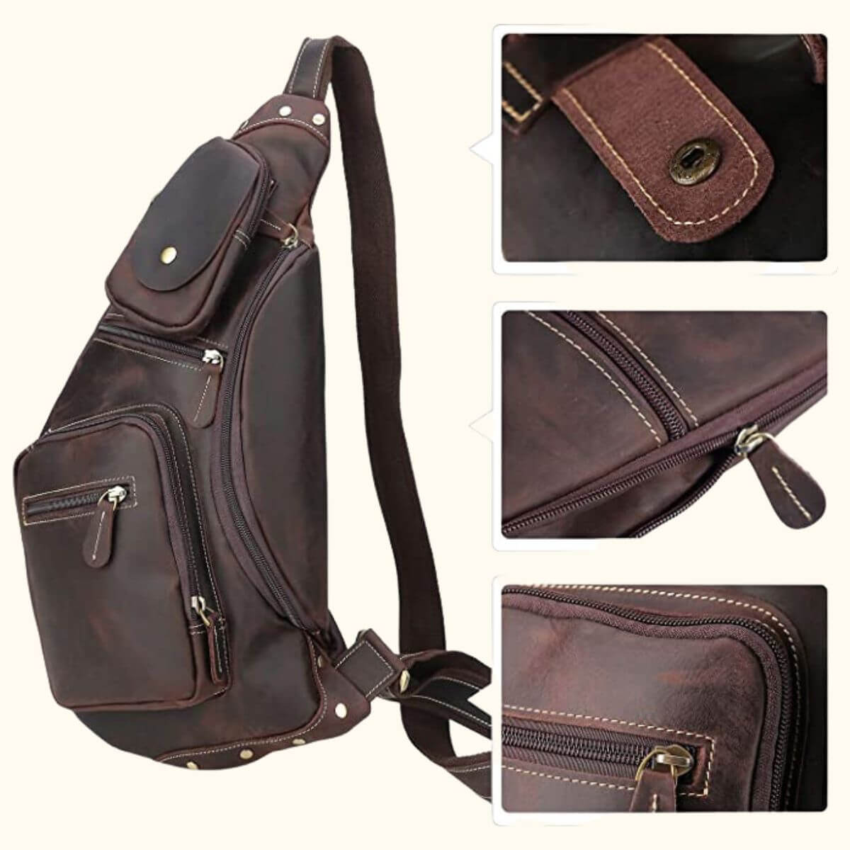 Dayana | Borsa a tracolla in pelle Frontier