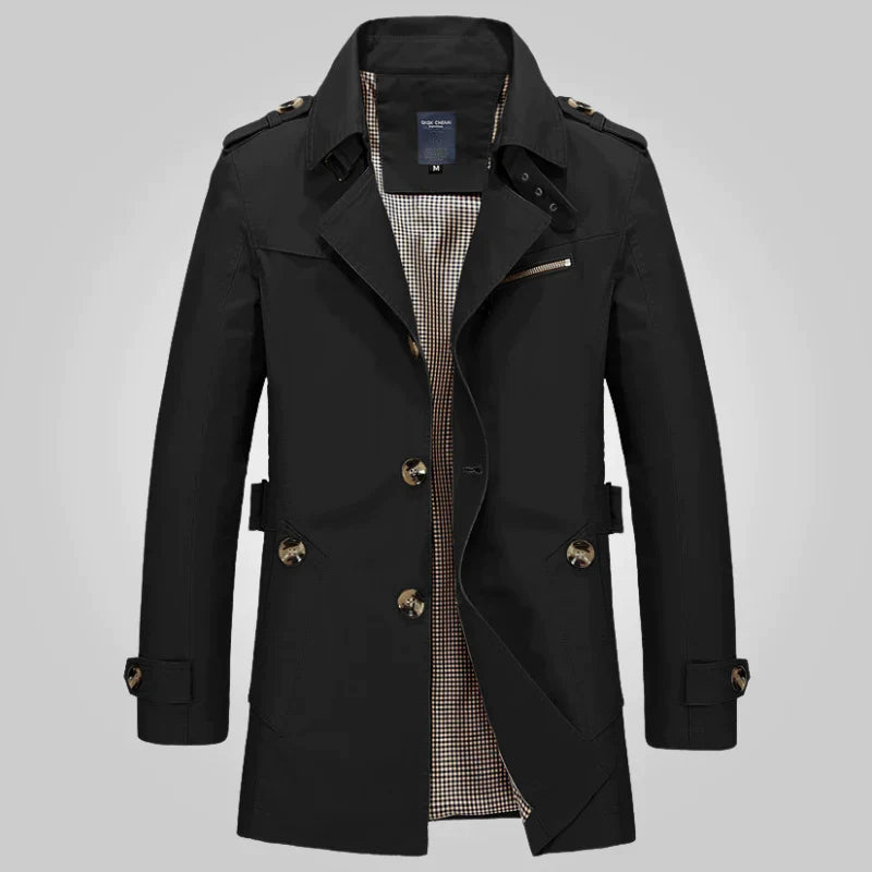Elegante Trench Ambrose - Un Must-Have per il Tuo Stile!