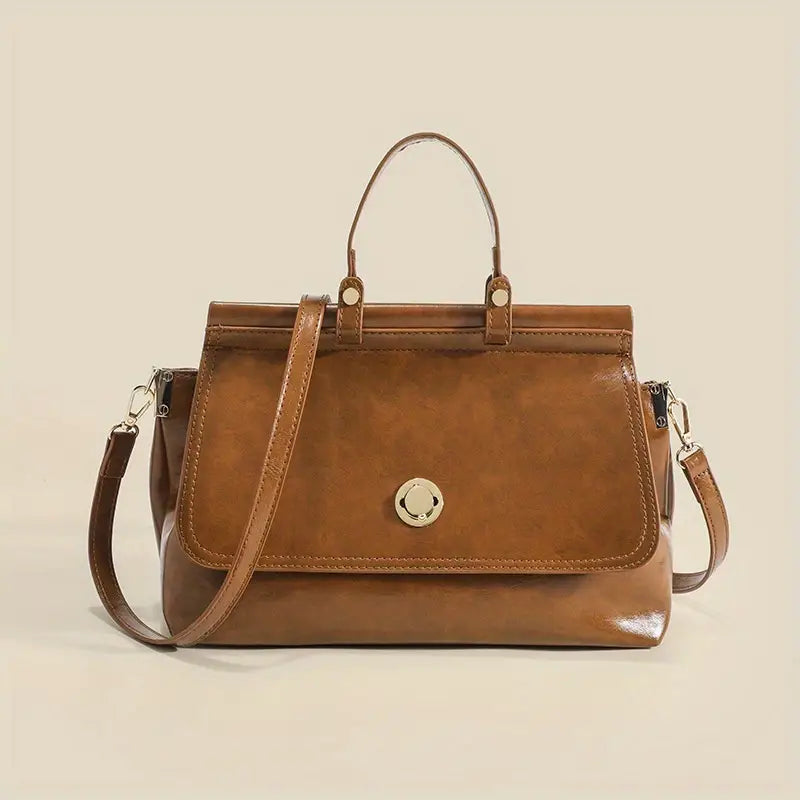 Miracolo | Borsa a tracolla a tracolla da donna in ecopelle vintage chic