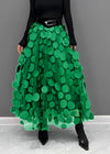 Verde chiaro / Taglia unica (vita 76 cm)