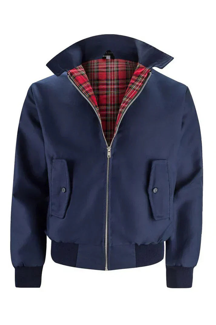 Giacomo | Giacca elegante con fodera scozzese