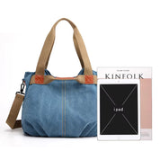 Amanda | Borsa tote in tela di ispirazione vintage, elegante e funzionale