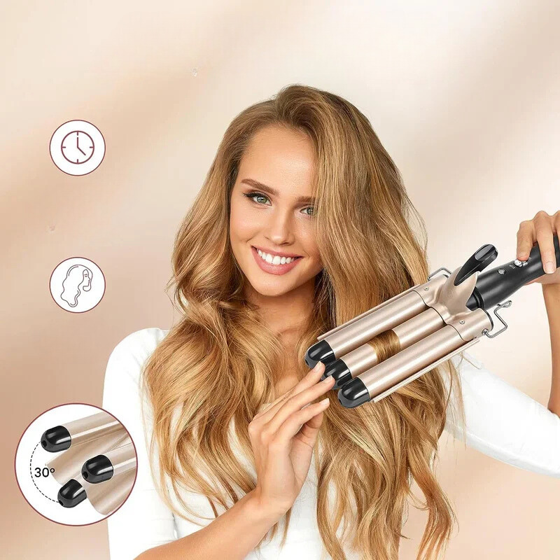 CURLFLEX - Triple barilo di capelli in ceramica-5