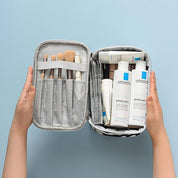 Maddalena | Borsa per trucco cosmetico impermeabile in pelle PU con stampa mucca