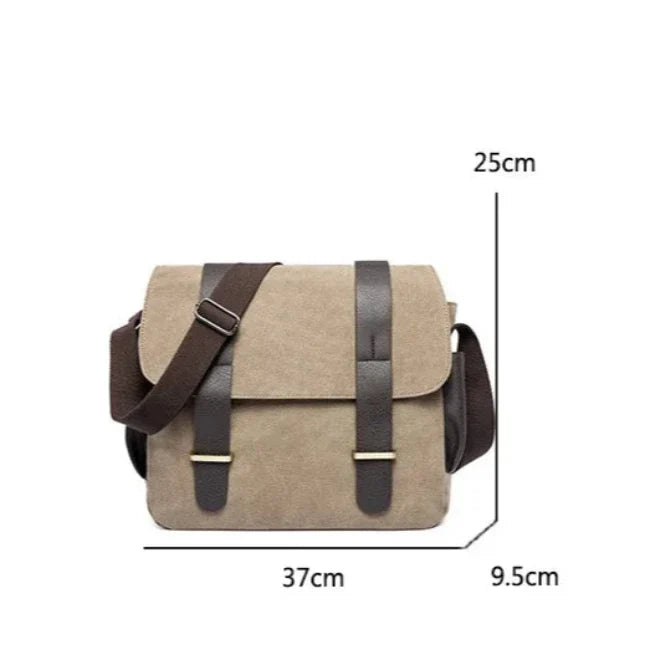 Adi | Borsa messenger a tracolla in tela da uomo