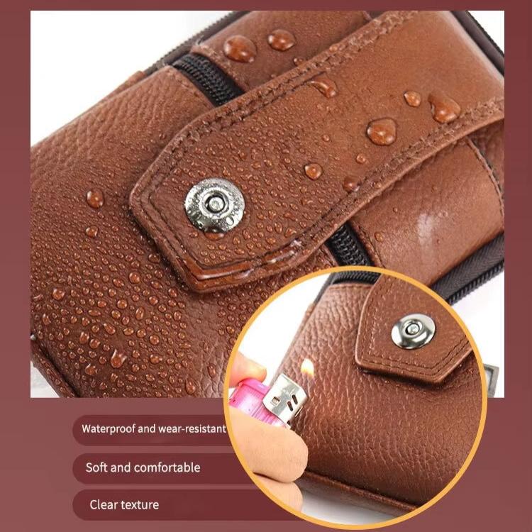 Sansone | Marsupio a tracolla da uomo in pelle vintage