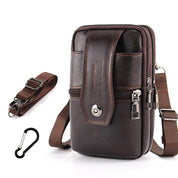 Sansone | Marsupio a tracolla da uomo in pelle vintage