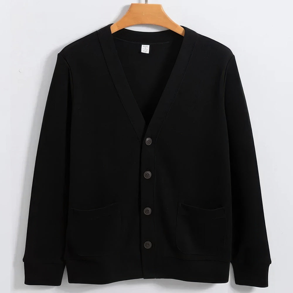 Raggio | Maglione da uomo in tinta unita comodo ed elegante