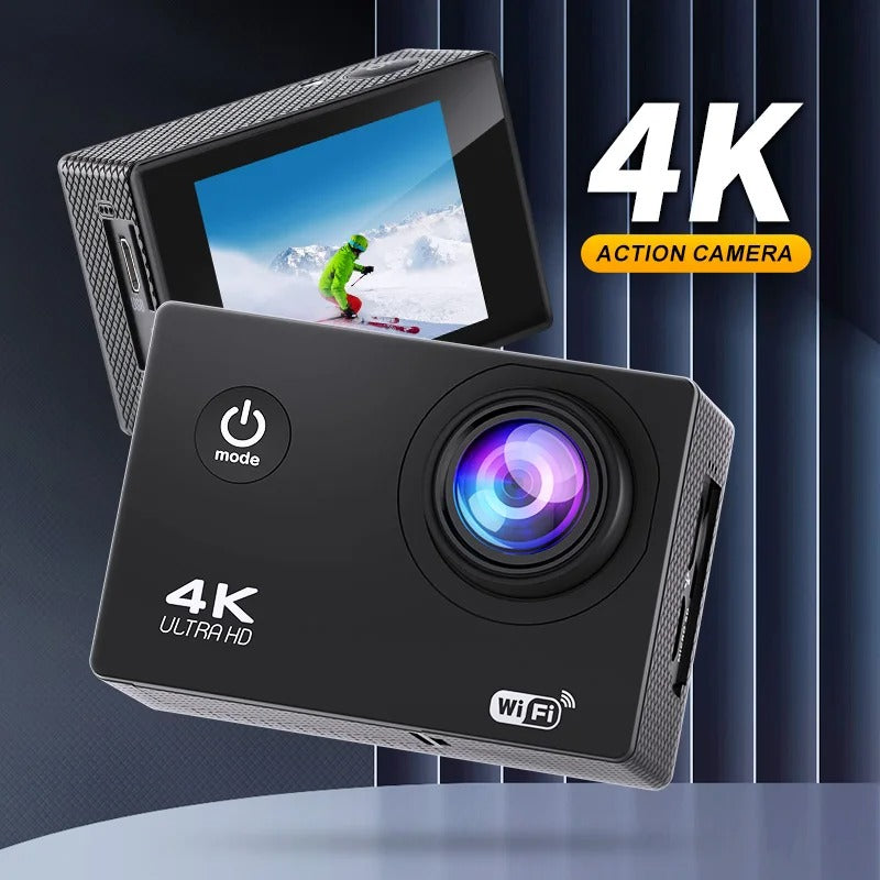4K Ultra HD Sport Pro Camera - WiFi abilitato e impermeabile per vlogging e sport all'aperto 1