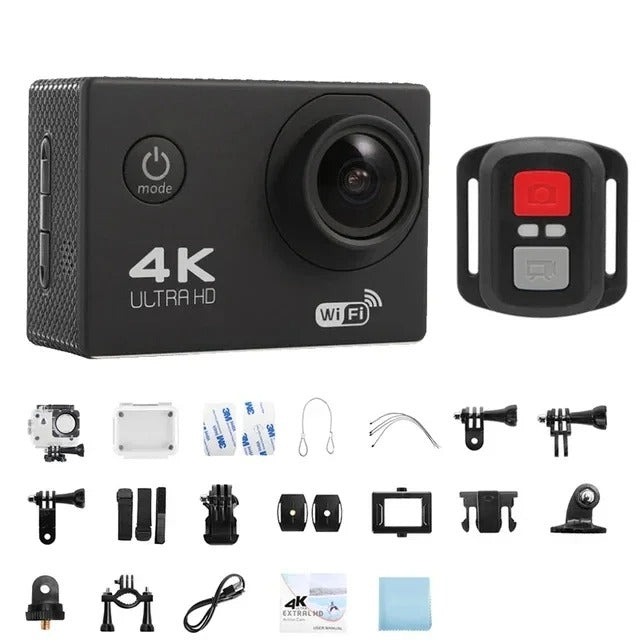 4K Ultra HD Sport Pro Camera - WiFi abilitato e impermeabile per vlogging e sport all'aperto 7