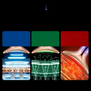Dispositivo per cura della pelle con tecnologia LED: luce blu, verde e rossa. Trattamento anti-età, riduzione acne, miglioramento tono pelle.