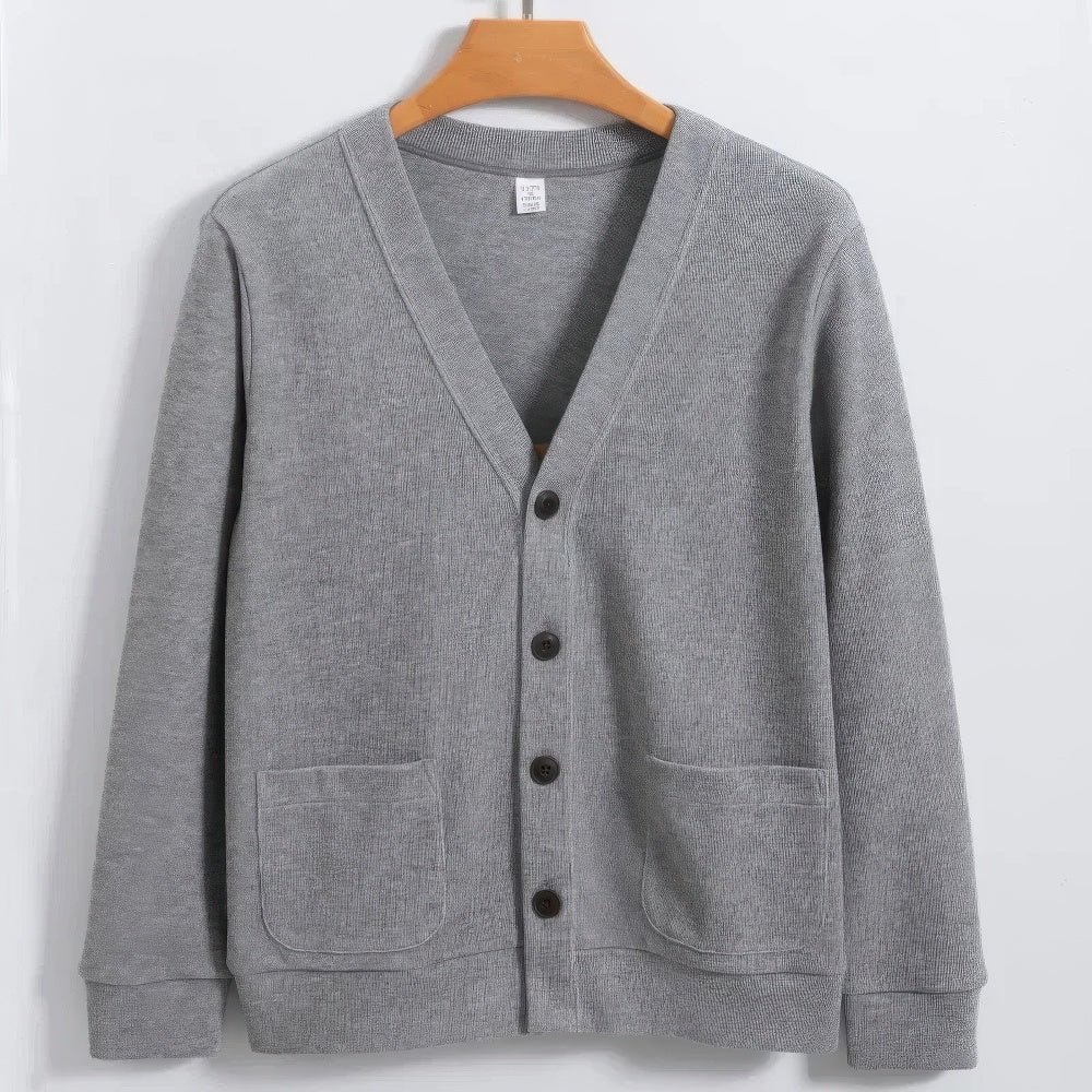 Raggio | Maglione da uomo in tinta unita comodo ed elegante