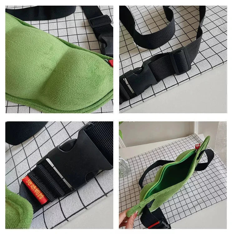 Cintura massaggiante verde con fibbia regolabile, design ergonomico, ideale per sollievo muscolare e benessere. Accessorio per massaggi a casa.
