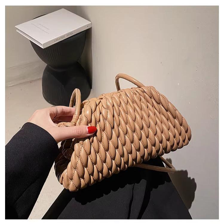 Nellie | Elegante borsa a tracolla a tracolla in pelle mini tinta unita