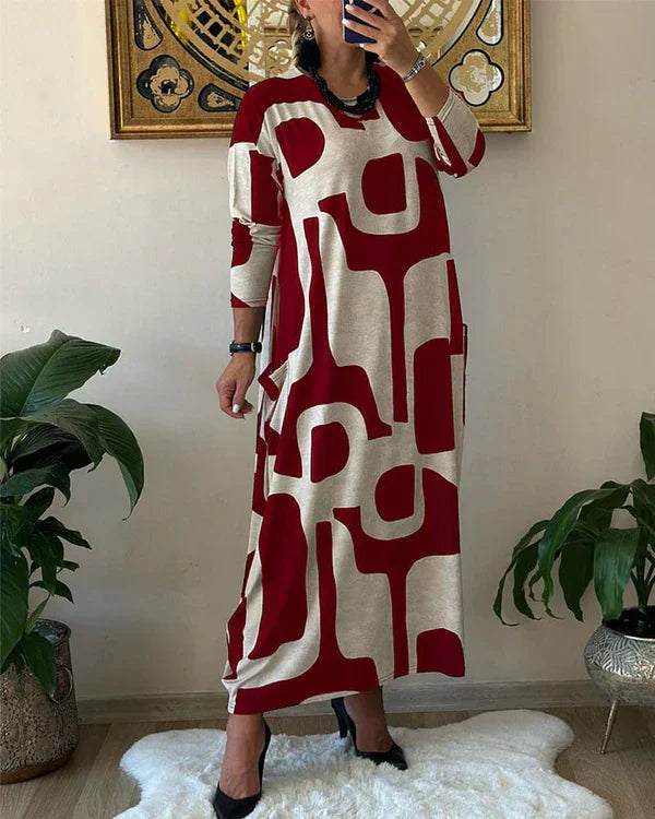 Mara | Abito elegante e comodo ispirato all'arte