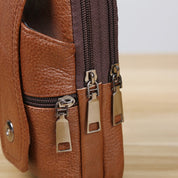 Sansone | Marsupio a tracolla da uomo in pelle vintage