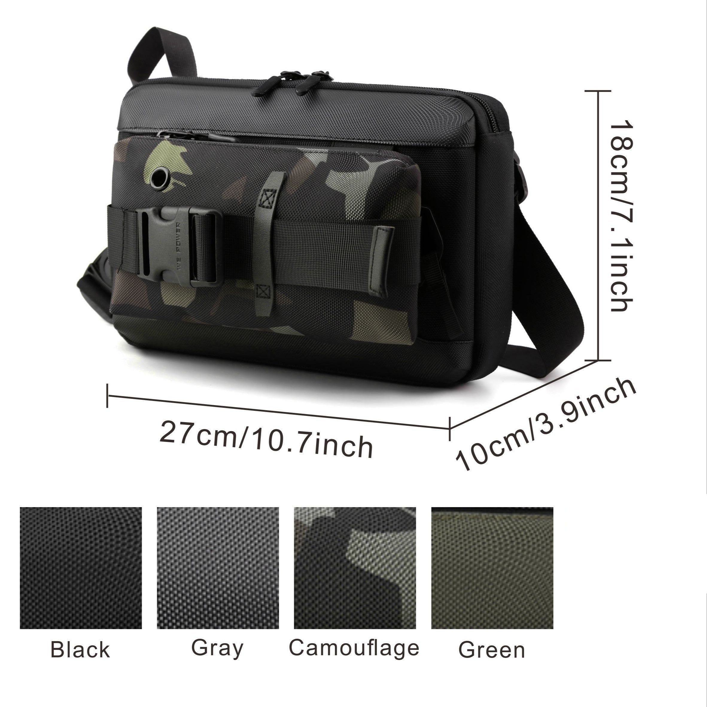 Brycen | Borsa a tracolla da viaggio casual da uomo