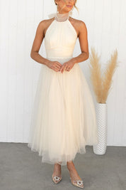 Leilani | Abito elegante con gonna lunga