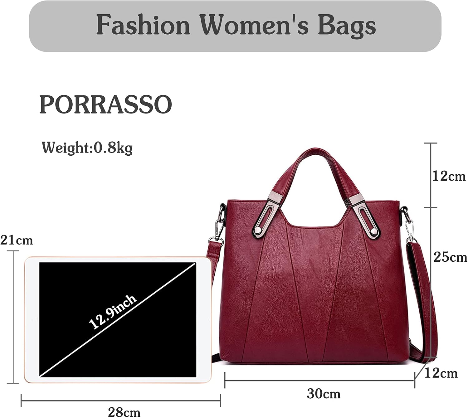 Luca | Borsa a tracolla elegante e sicura