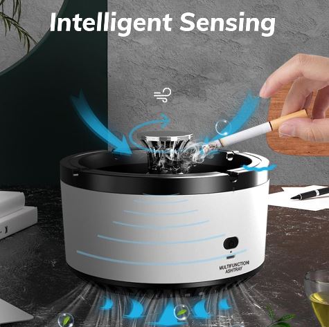 Posacenere elettrico senza fumo