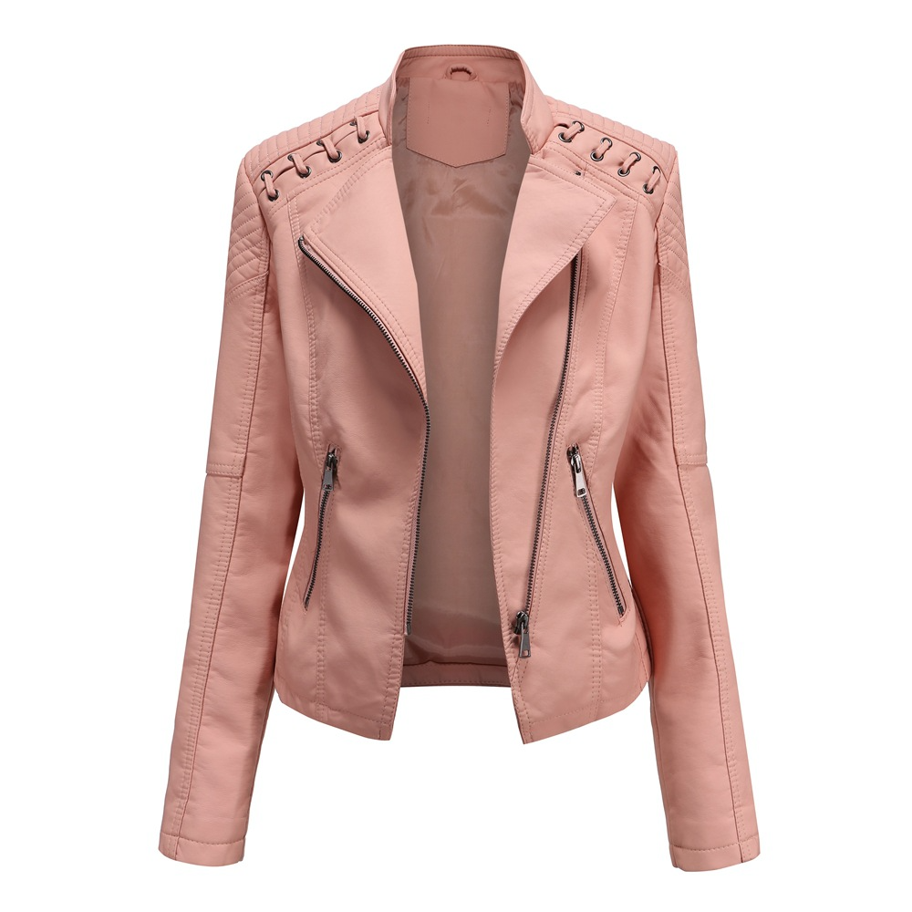 Lara - Chic giacca in pelle per donne sofisticate
