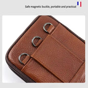 Sansone | Marsupio a tracolla da uomo in pelle vintage
