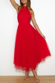 Leilani | Abito elegante con gonna lunga