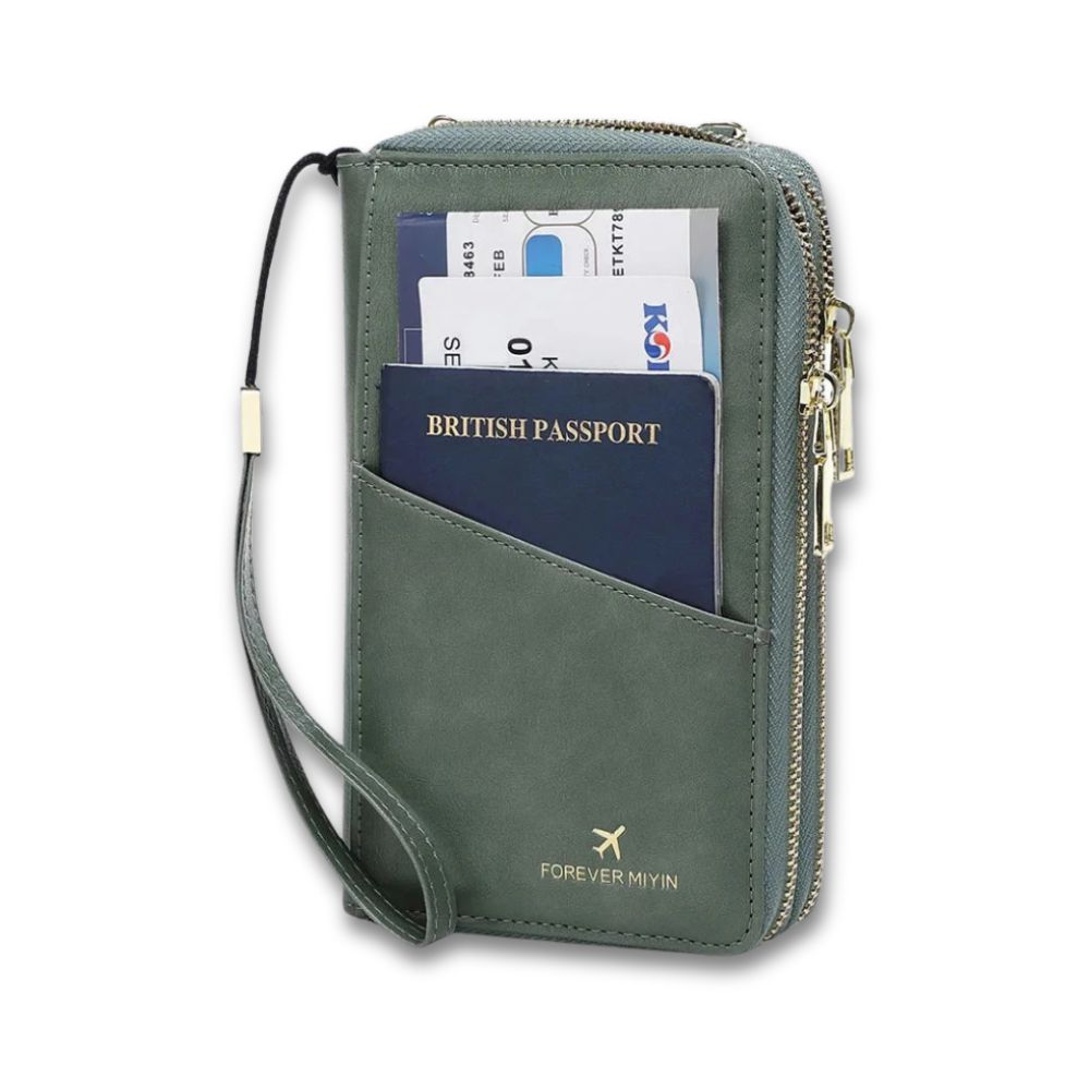 Dalia | Portafoglio porta passaporto sicuro e organizzato con blocco RFID