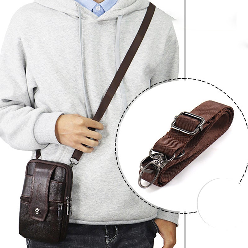 Sansone | Marsupio a tracolla da uomo in pelle vintage