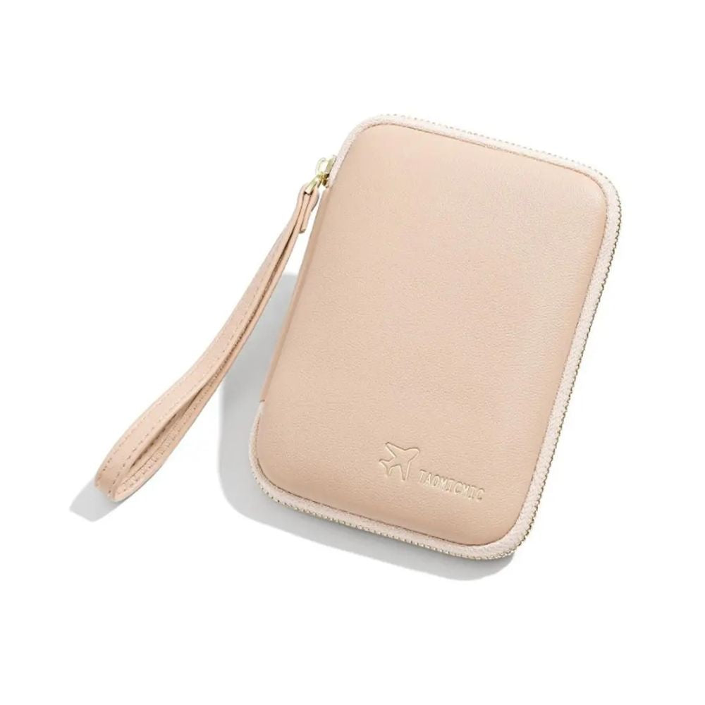 Robin | Elegante portafoglio da viaggio porta passaporto in pelle PU