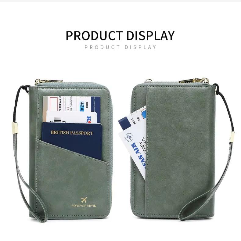 Dalia | Portafoglio porta passaporto sicuro e organizzato con blocco RFID