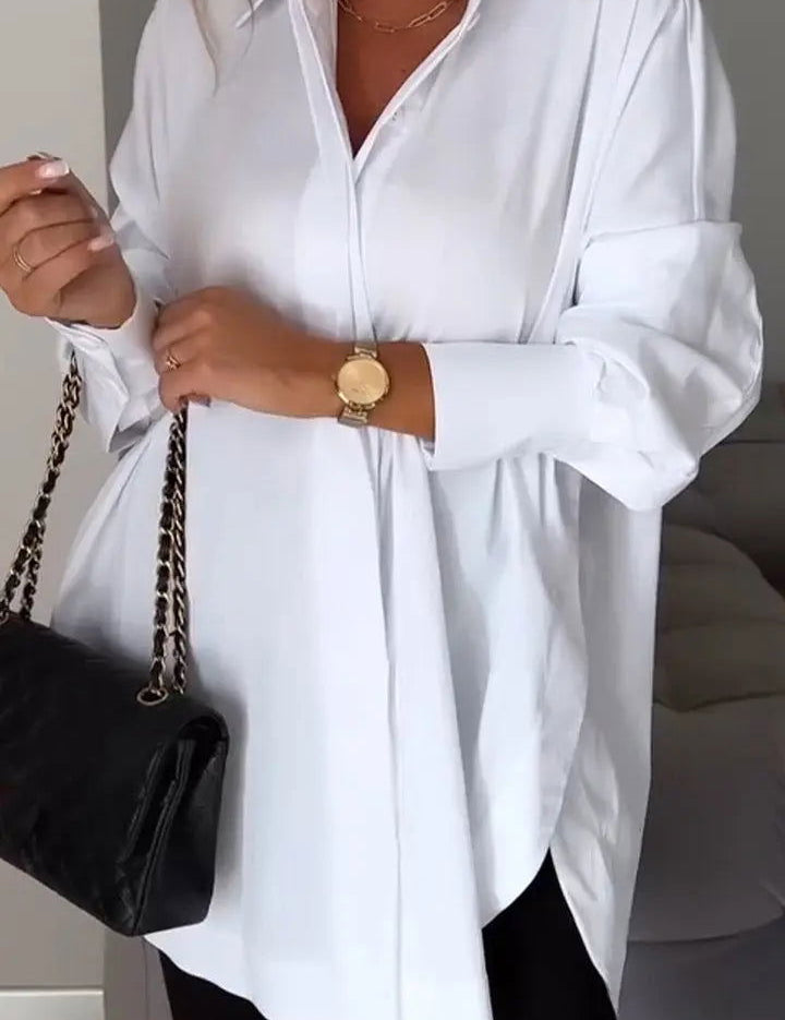 AMY | Elegant Women's Lapel Shirt for a Timeless Look - Lizabella Fashion -  -  - AMY | Elegant Women's Lapel Shirt for a Timeless Look - Lizabella Fashion - #tag1# - #tag2#