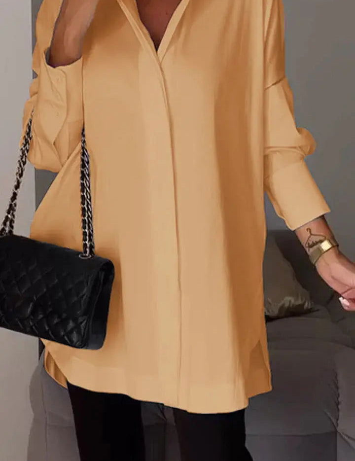 AMY | Elegant Women's Lapel Shirt for a Timeless Look - Lizabella Fashion -  -  - AMY | Elegant Women's Lapel Shirt for a Timeless Look - Lizabella Fashion - #tag1# - #tag2#
