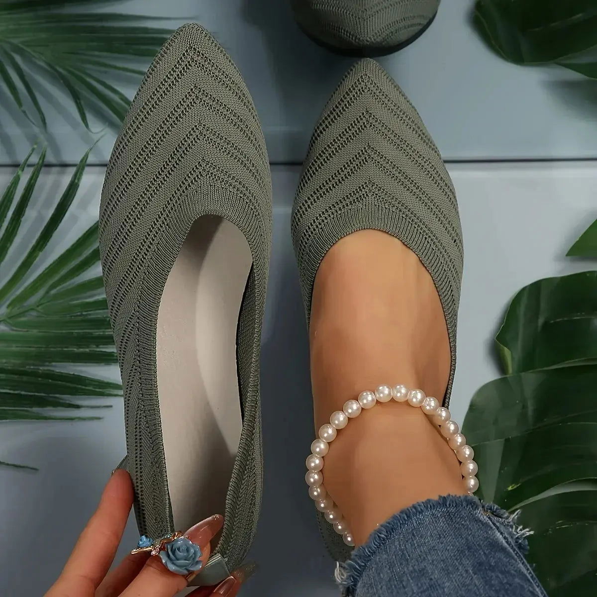 ANNE | Chic and Airy Ballet Loafers for Everyday Comfort - Lizabella Fashion -  -  - ANNE | Chic and Airy Ballet Loafers for Everyday Comfort - Lizabella Fashion - #tag1# - #tag2#