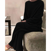 Elegante Set Maglione e Pantaloni in Maglia - Samantha