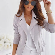 AURORA | Trendy Elegant Short Jacket Women - Lizabella Fashion -  -  - AURORA | Trendy Elegant Short Jacket Women - Lizabella Fashion - #tag1# - #tag2#