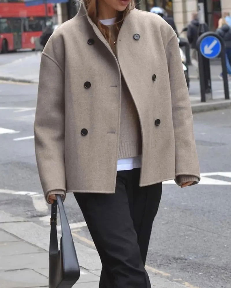 AVA | Designer Loose Jack Woolblend - Lizabella Fashion -  -  - AVA | Designer Loose Jack Woolblend - Lizabella Fashion - #tag1# - #tag2#