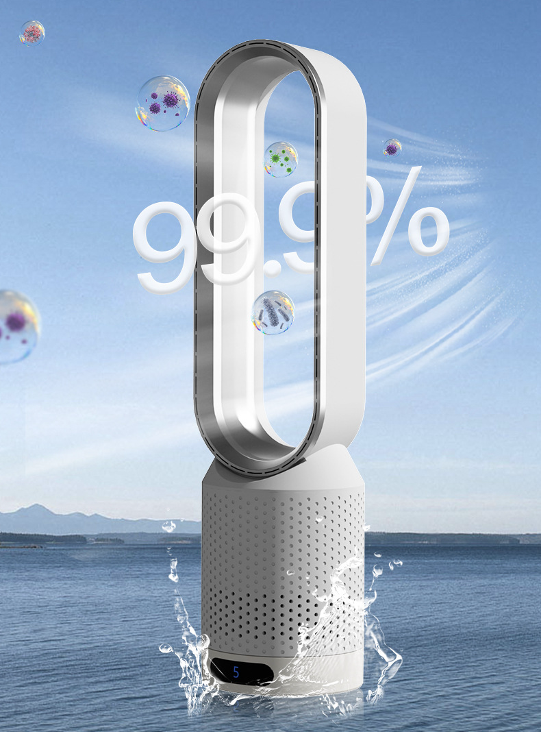 Airpure | Relier d'aria 3 in 1 con purificatore d'aria | Oscillazione e tocco a LED 6