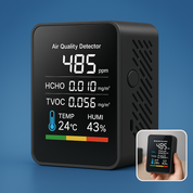 Airsense Pro CO2 Anidride carbonica Monitor Rivelatore di qualità dell'aria | Avvisi in tempo reale - Monitor per la qualità dell'aria - per aria pulita 1
