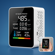 Airsense Pro CO2 Anidride carbonica Monitor Rivelatore di qualità dell'aria | Avvisi in tempo reale - Monitor per la qualità dell'aria - per aria pulita 6
